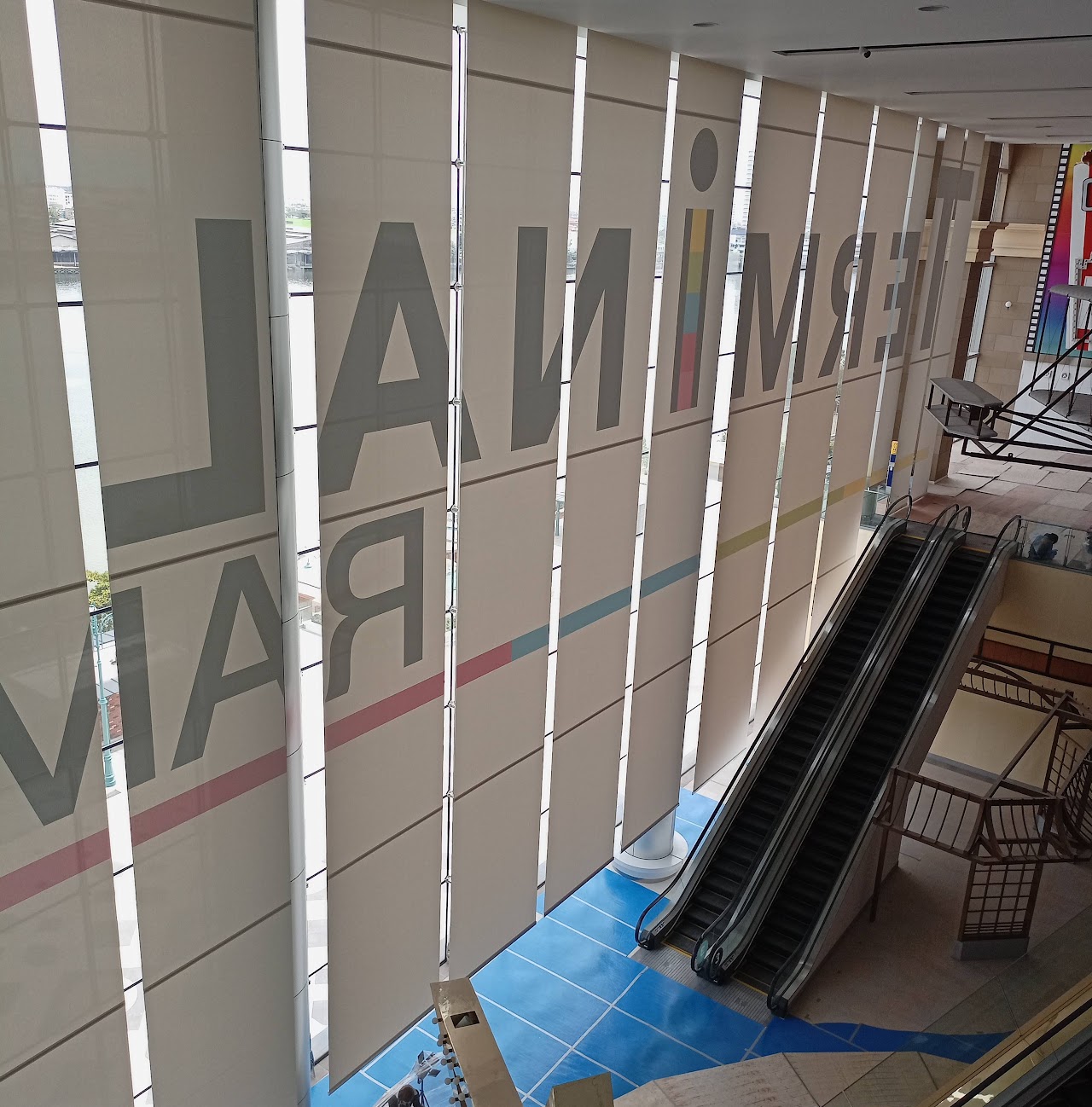 Roller blinds at Terminal 21 Rama 3